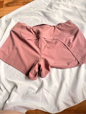 Women’s High-Rise Rose Pink Active Shorts